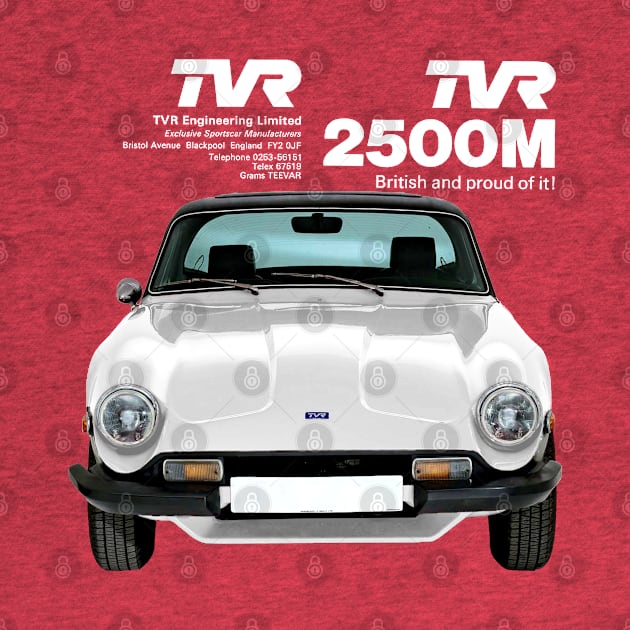 TVR 2500M - advert by Throwback Motors